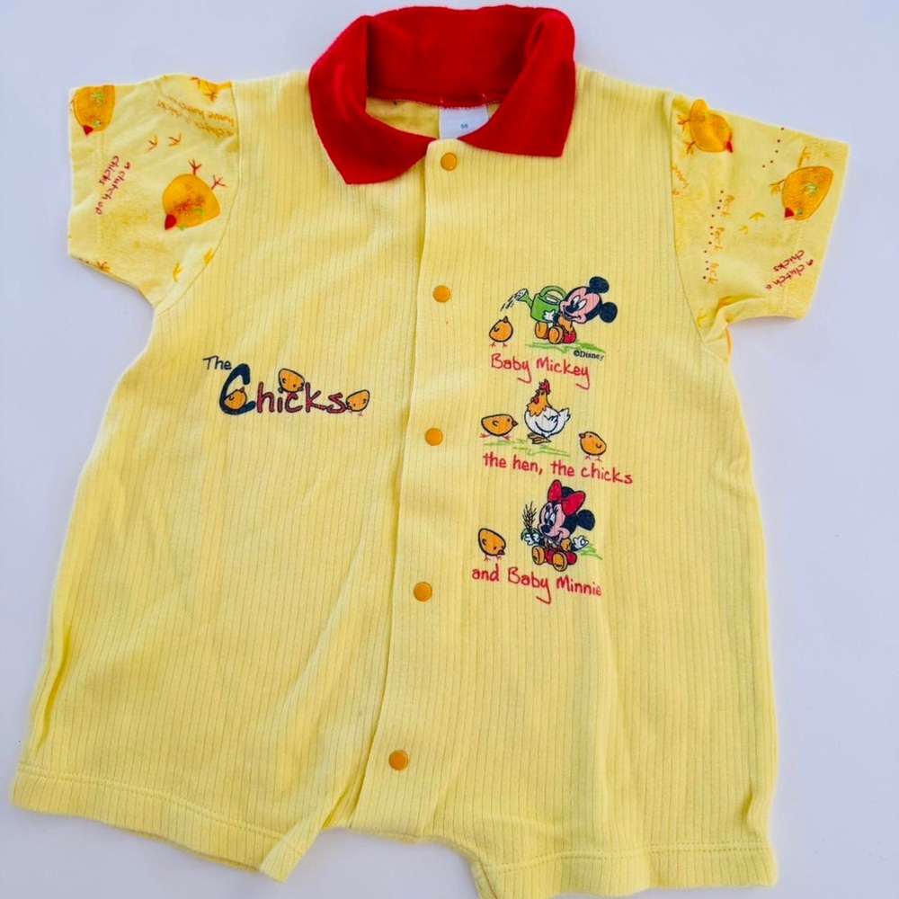 Lip Service Yellow and Red Kids Bodysuit